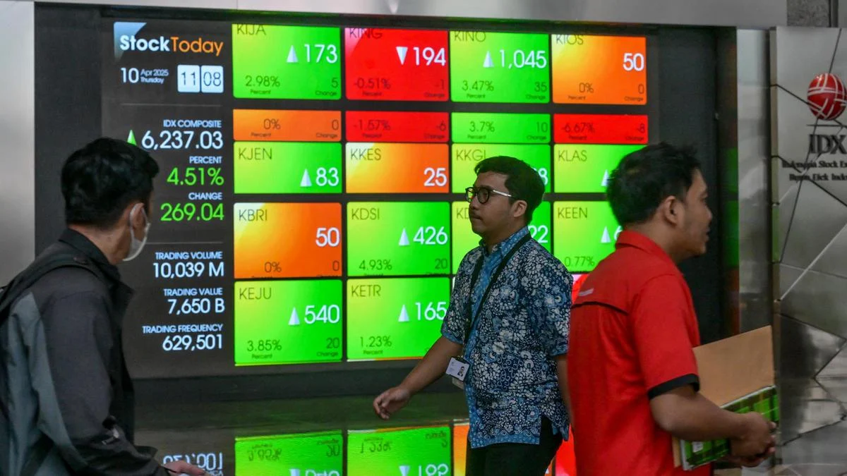 IHSG Merosot 8,69 Persen: Purbaya Ungkap Faktor Penyebab