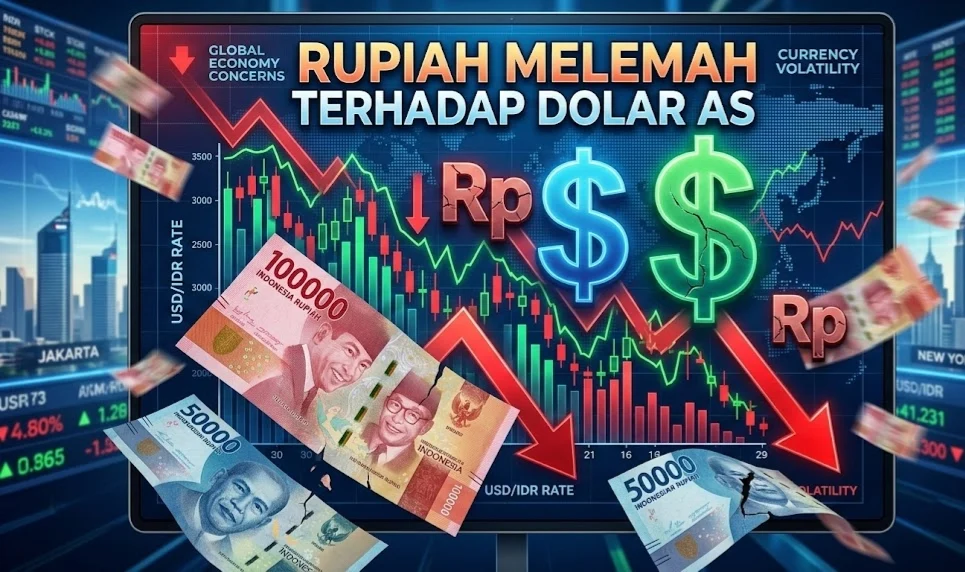 Rupiah Melemah, Mencapai Rp17.909 per Dolar AS: Apa yang Terjadi?